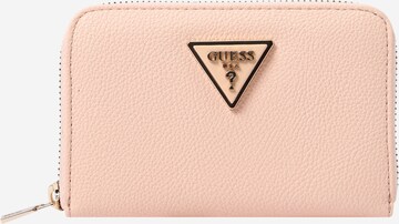 Portamonete 'MERIDIAN' di GUESS in arancione: frontale