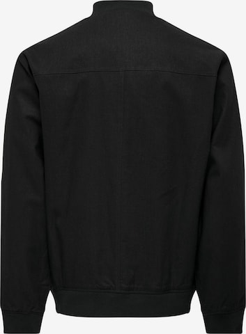 Veste mi-saison 'KENT' Only & Sons en noir