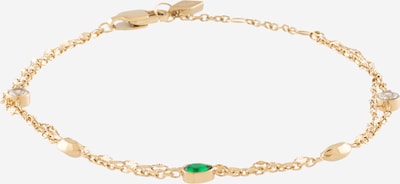 FOSSIL Bracelet 'SADIE' en or / émeraude, Vue avec produit