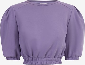 MYMO Sweatshirt in Purple: front