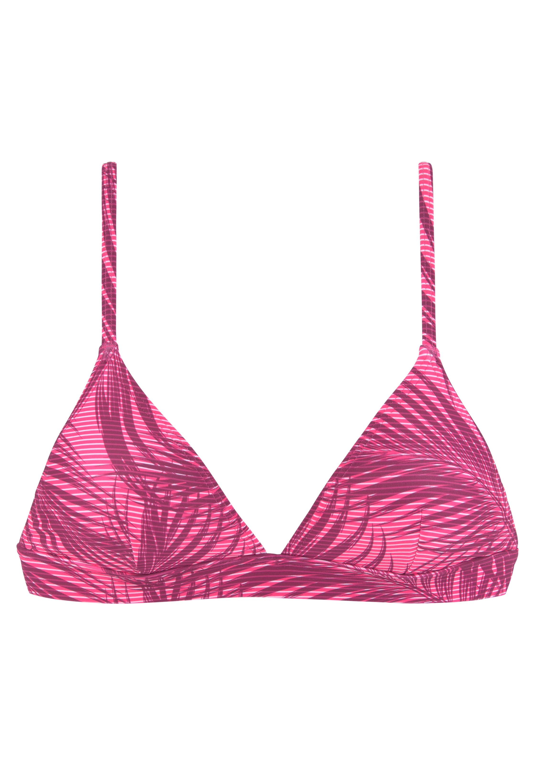 Triangolo Top sportivo per bikini di LASCANA ACTIVE in rosa: frontale