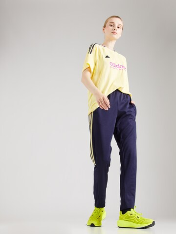 ADIDAS SPORTSWEAR Regular Sportbyxa 'TIRO' i blå