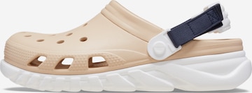 Crocs Сабо в Бежевый: спереди