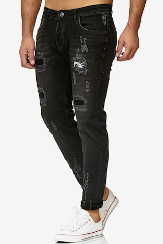 Redbridge Regular Jeans 'Yokohama' in Zwart: voorkant