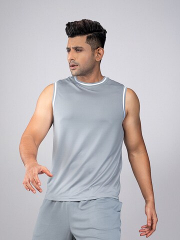 PANTONECLO Functioneel shirt 'Pantoneclo Men’s Gym Vest' in Grijs