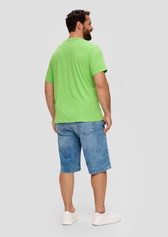 s.Oliver Red Label Big & Tall T-Shirt 'Sinalco' in Grün