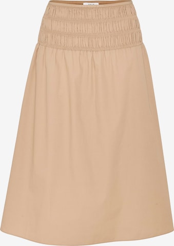 OPUS Skirt 'Ropina' in Beige: front