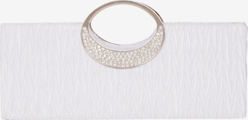 FELIPA Clutch in White: front