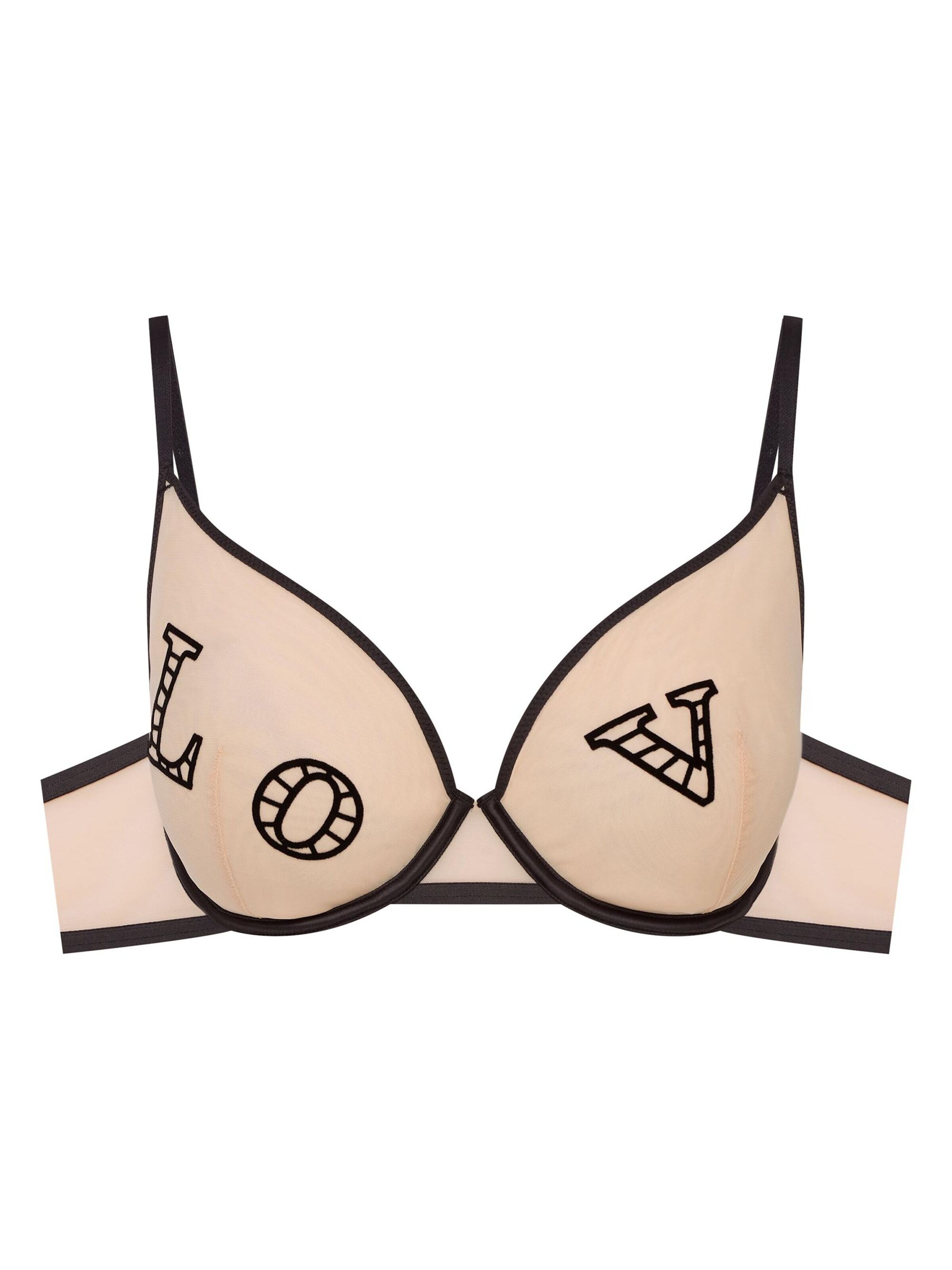 Classico Reggiseno 'Ora' di ESOTIQ in nero