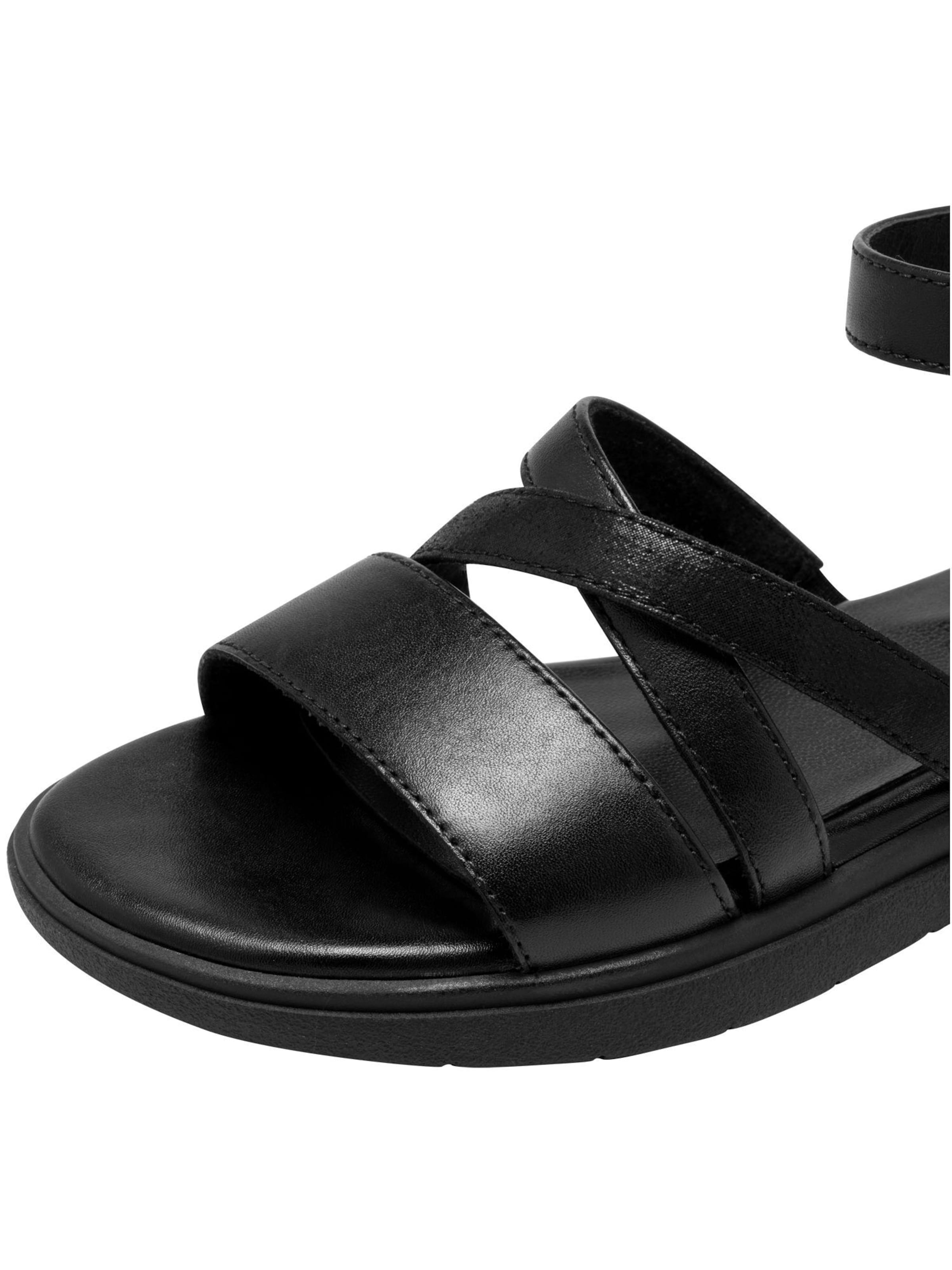 Sandales à lanières 'Comfort' Tamaris en noir