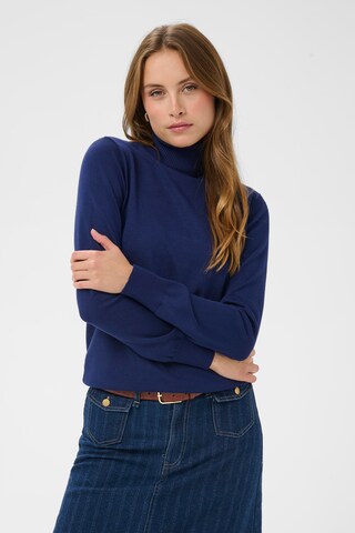 SAINT TROPEZ - Pullover 'Mila' em azul: frente