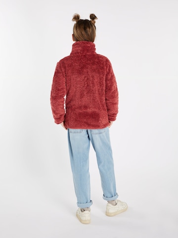 PROTEST Fleece jacket 'Riri JR' in Red
