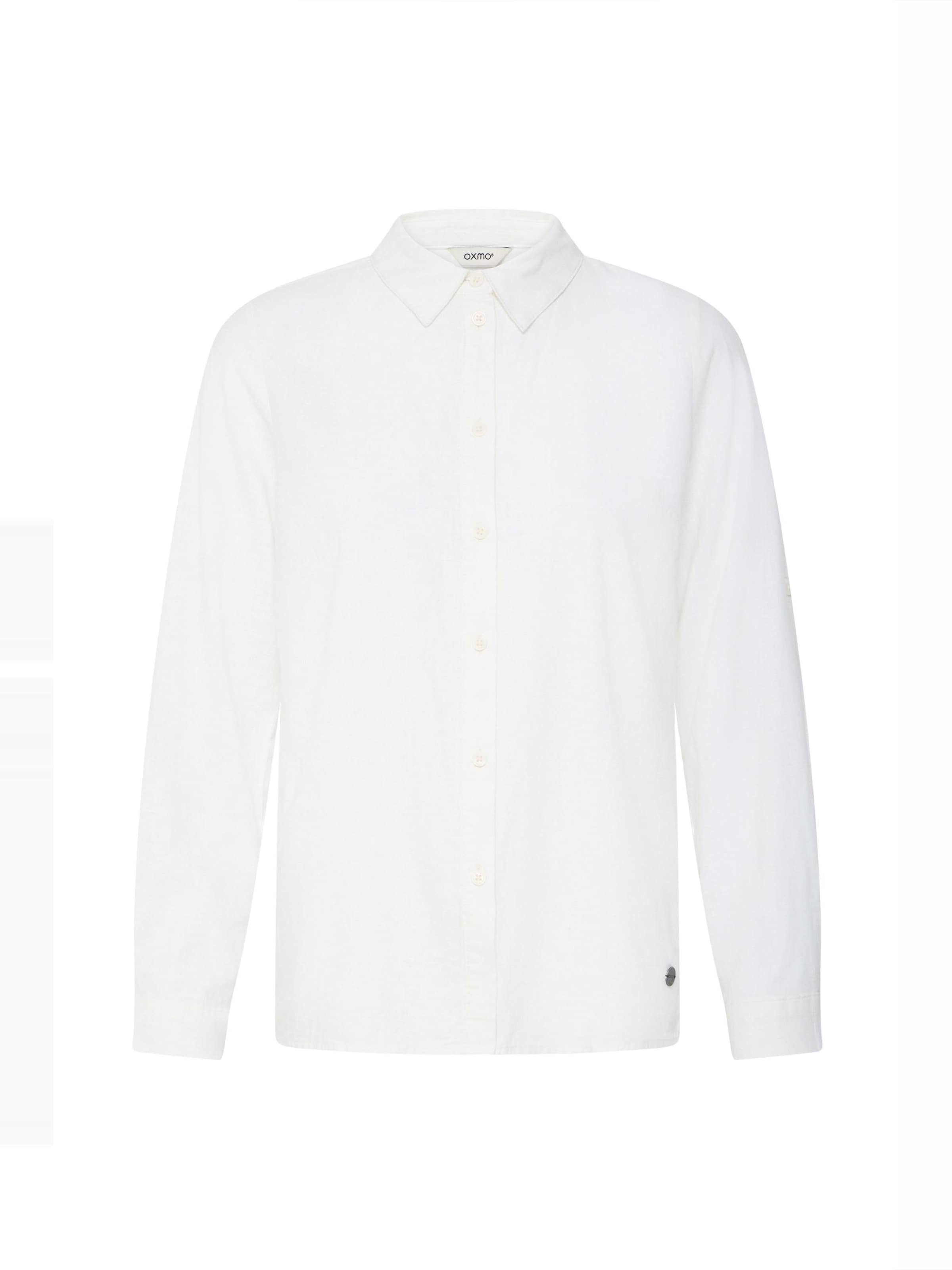Camicia da donna ' OXAlfas ' di Oxmo in bianco: frontale