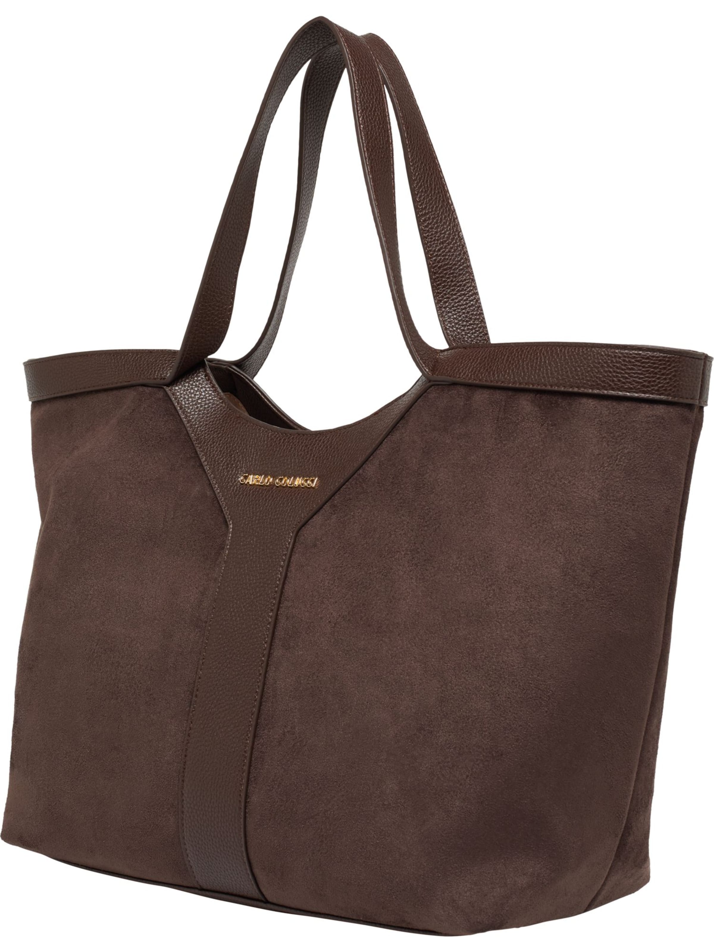 Cabas Carlo Colucci en marron