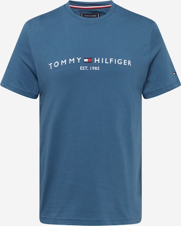 T-Shirt TOMMY HILFIGER en bleu : devant