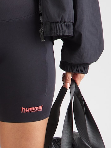 Hummel Skinny Workout Pants 'Hiit Intensity' in Black