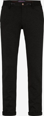 REDPOINT Chino Pants 'Colwood' in Black: front