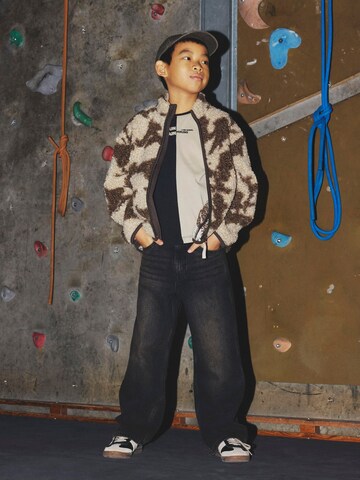 NAME IT Baggy Jeans i brun