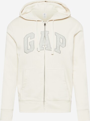 GAP Sweatjakke i hvit: forside