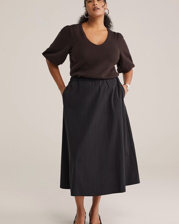 WE Fashion Sweter w kolorze brązowy