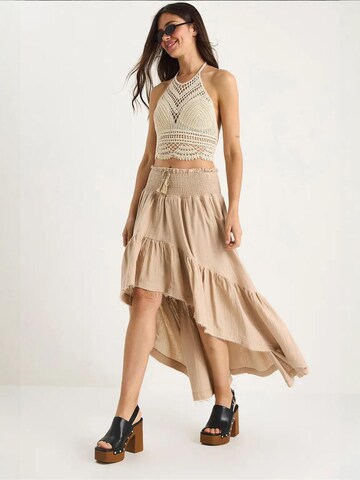 Bianco Lucci - Saia em bege