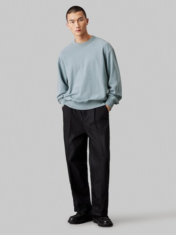 Calvin Klein Jeans Sweatshirt in Blauw