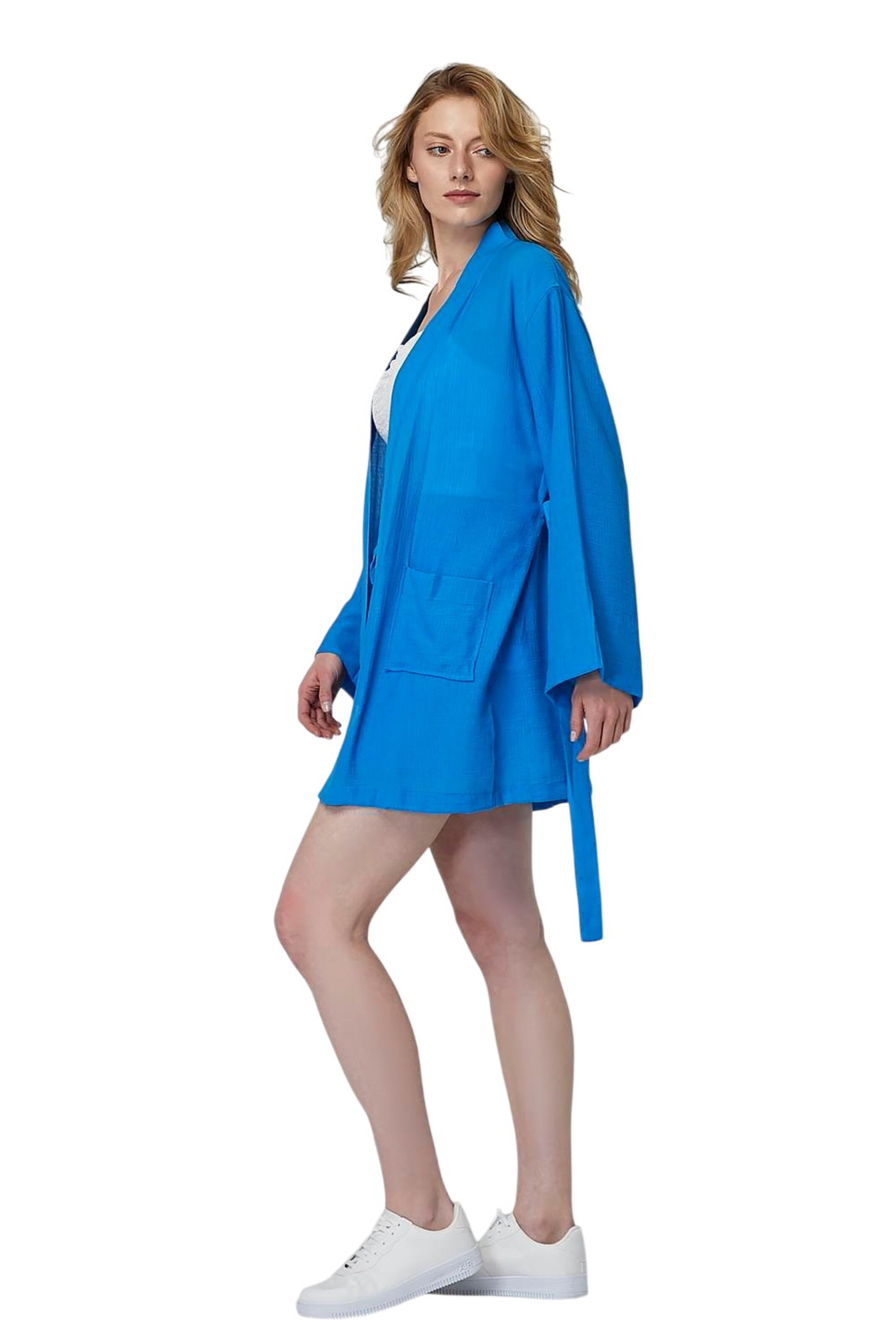 HOME STORE Kimono in Blauw