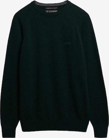 Superdry Trui in Groen: voorkant