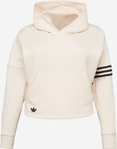 ADIDAS ORIGINALS Sweat-shirt 'Adicolor Neuclassics ' en beige clair / noir, Vue avec produit