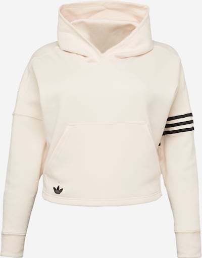 ADIDAS ORIGINALS Sweat-shirt 'Adicolor Neuclassics ' en beige clair / noir, Vue avec produit