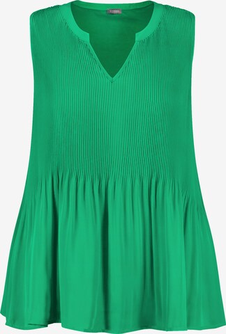 SAMOON Blouse in Green: front