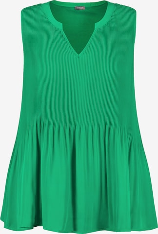 SAMOON Blouse in Green: front