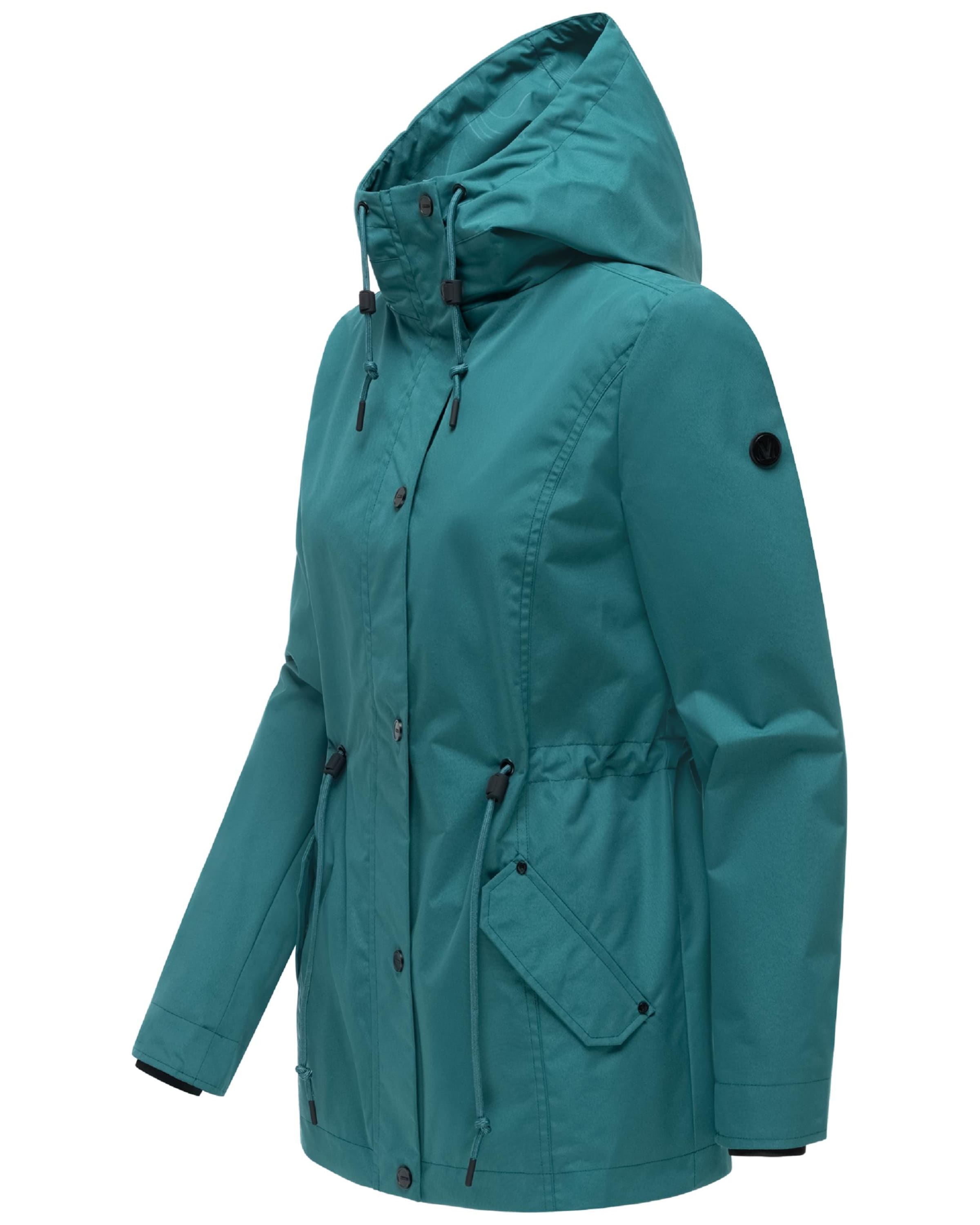 Parka mi-saison 'Bonbonparty 16' MARIKOO en vert