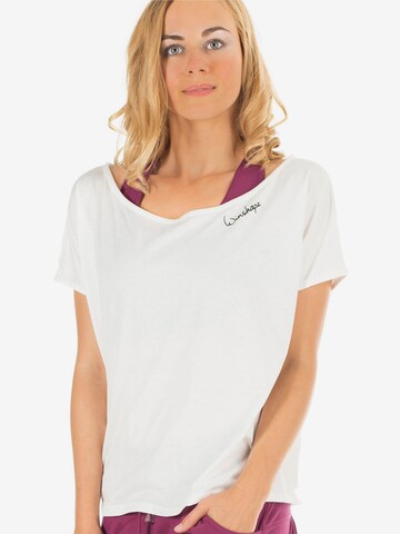 Maglia funzionale 'MCT002' di Winshape in bianco: frontale