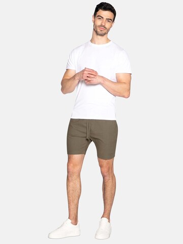 Threadbare Regular Shorts 'Mambo' in Grün