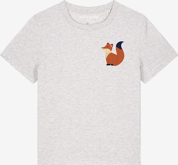 Watapparel T-Shirt ' Cute Fox ' in Weiß: Vorderseite