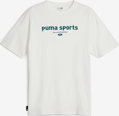 PUMA T-Shirt en vert / blanc, Vue avec produit