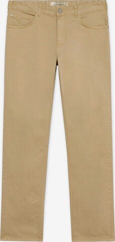 regular Pantaloni di Trussardi in beige: frontale