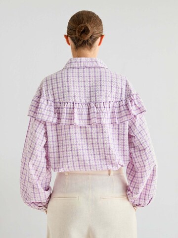 Scalpers Bluse in Lila