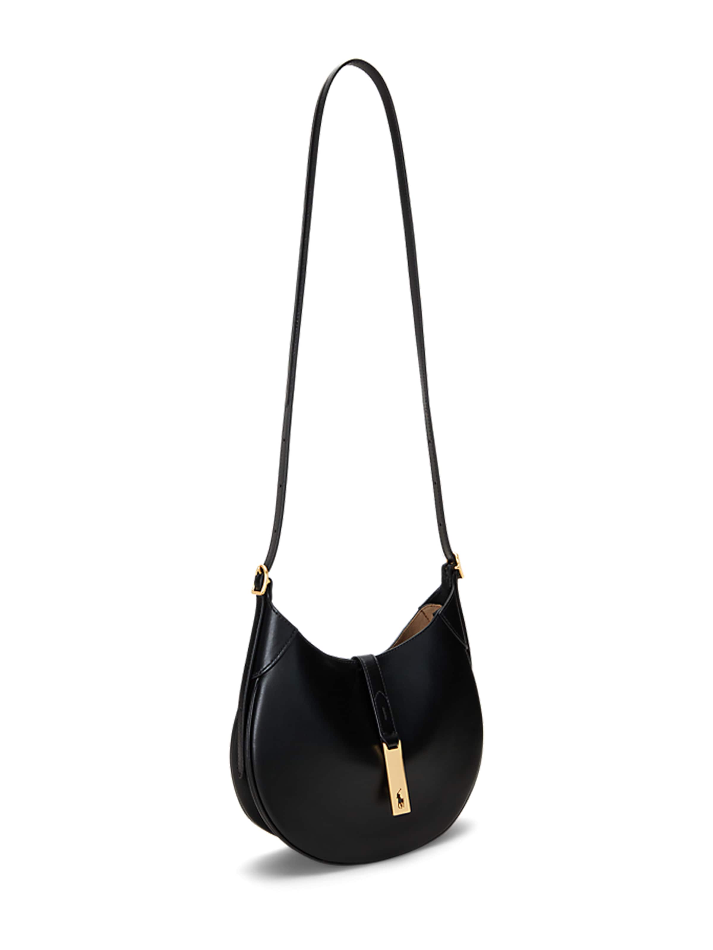 Polo Ralph Lauren Наплечная сумка в Черный: спереди