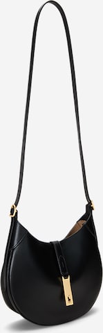 Polo Ralph Lauren Õlakott, värv must: eest vaates