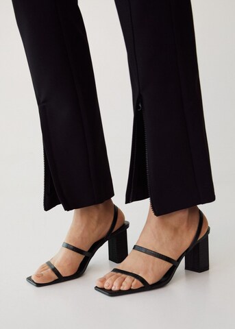 MANGO Strap Sandals 'Trini' in Black