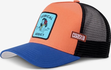 Cappello da baseball 'Tropical Addict' di Coastal in colori misti: frontale