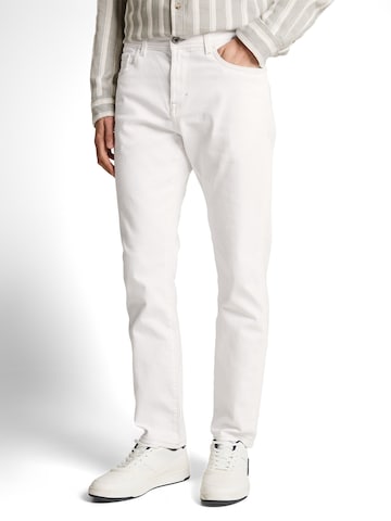 TOM TAILOR Regular Дънки 'JOSH' в бяло: отпред