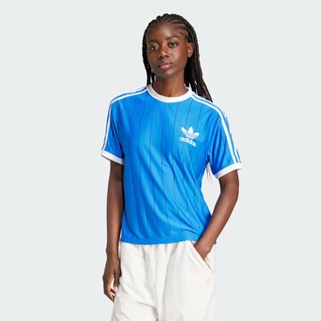 ADIDAS ORIGINALS Shirt in Blauw: voorkant