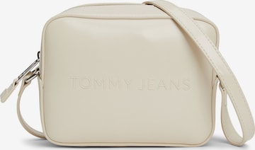 Tommy Jeans Schoudertas 'Essential' in Beige: voorkant