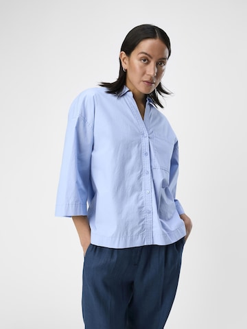OBJECT Blouse 'DEMI' in Blue: front