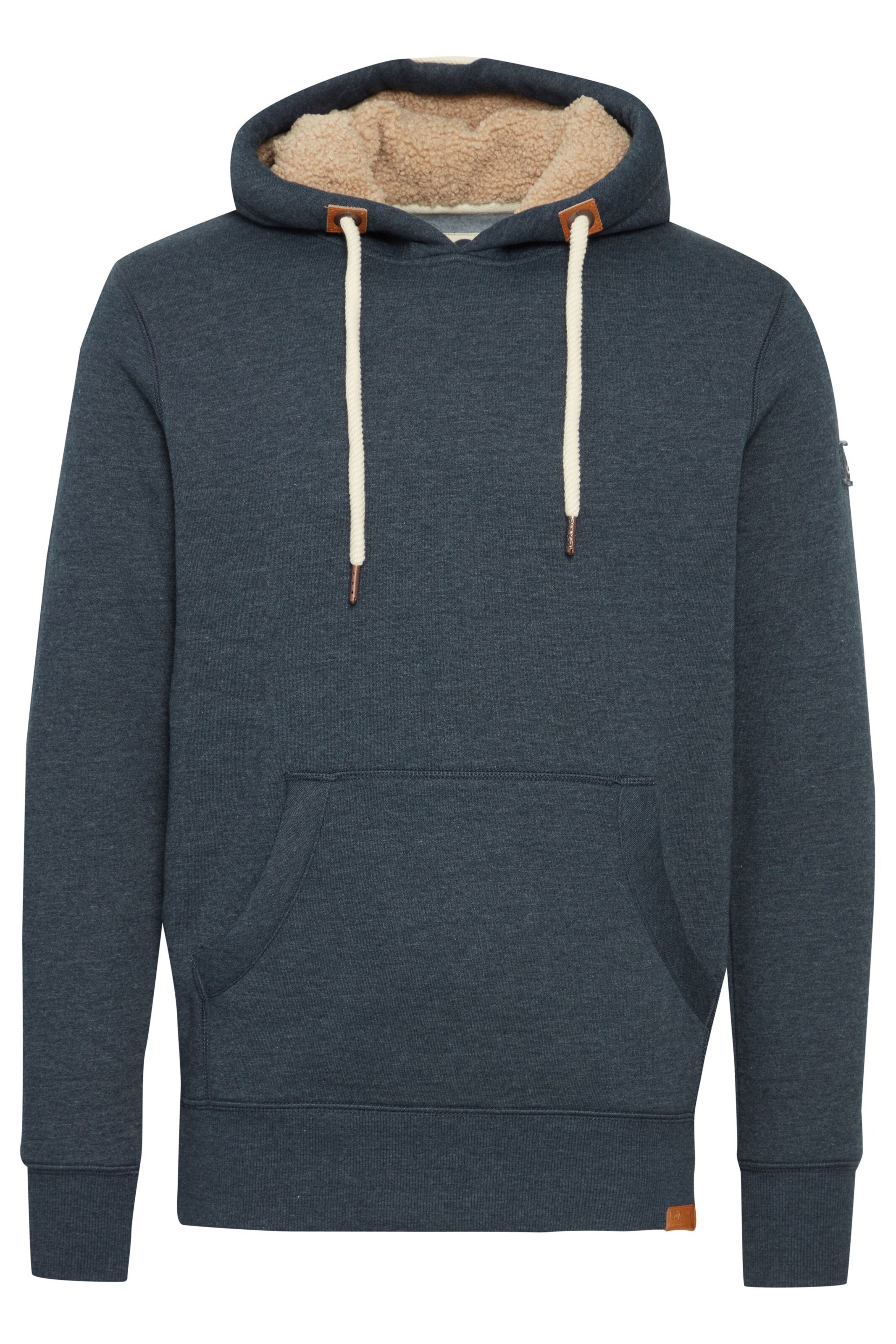 Sweat-shirt 'Trip Pile' !Solid en bleu : devant