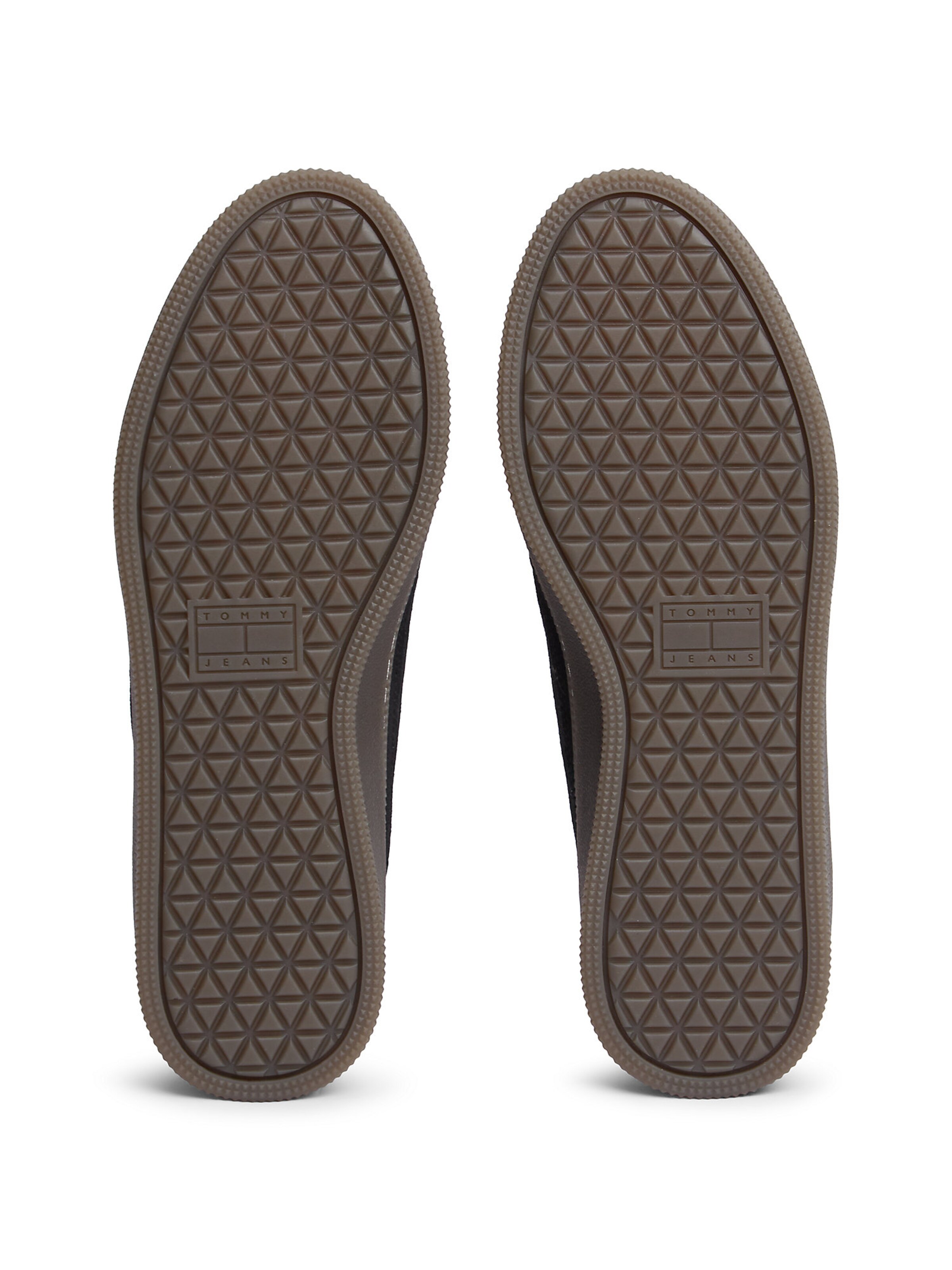 Baskets basses 'The Greenwich' Tommy Jeans en noir