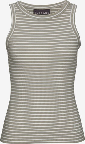 Elbsand Top in Grey: front